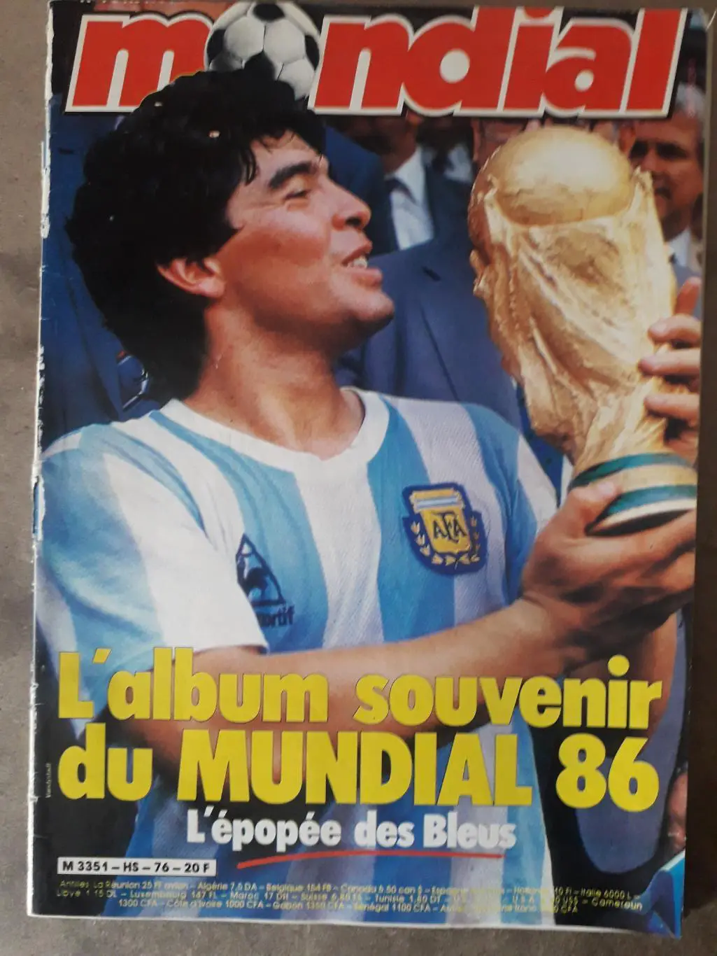 Mondial Nr.76 - Хроника ЧМ 1986 г.