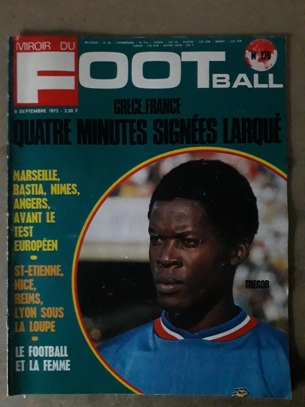 Miroir du Football Nr. 175/1972