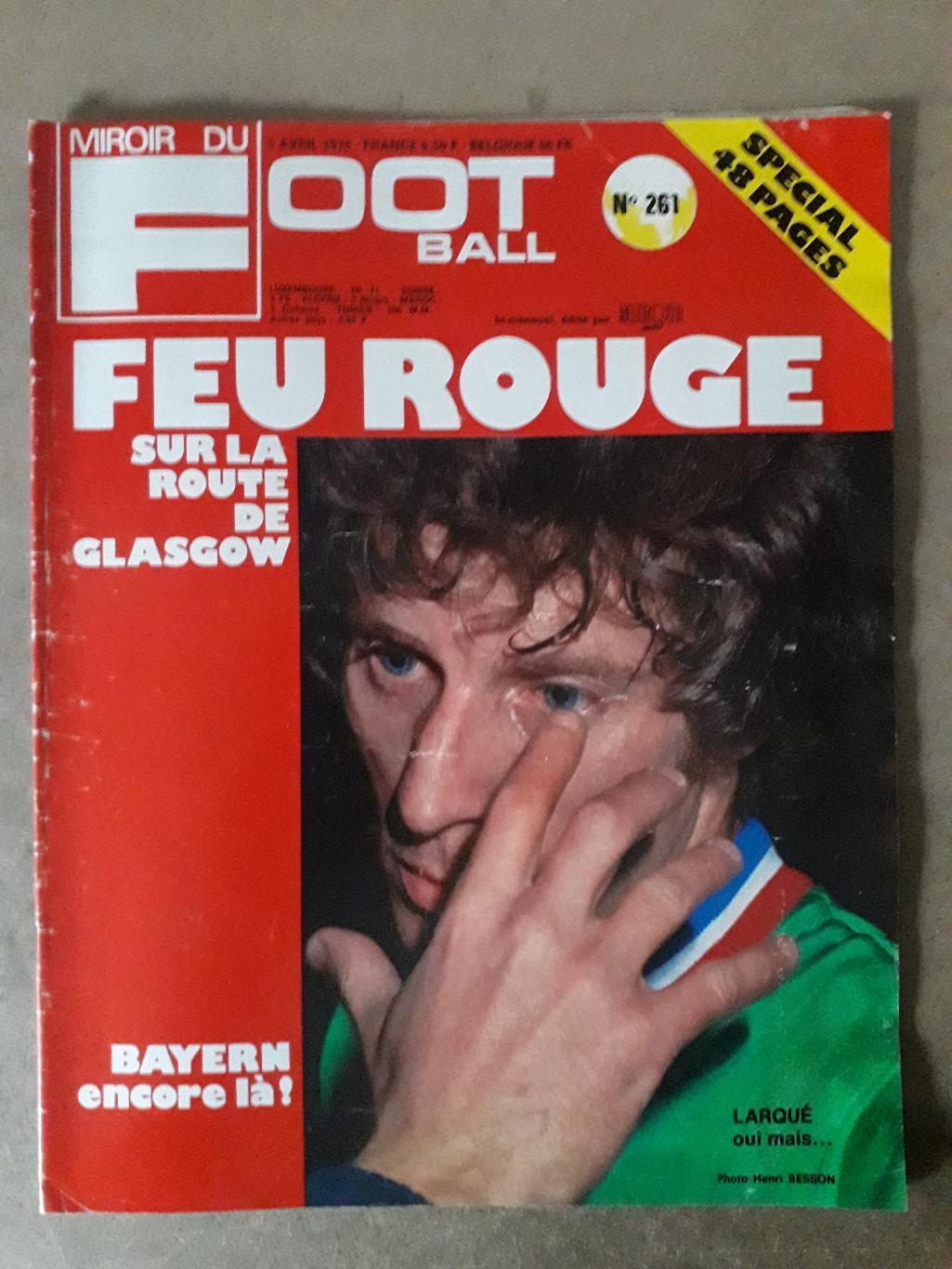 Miroir du Football Nr. 261/1976