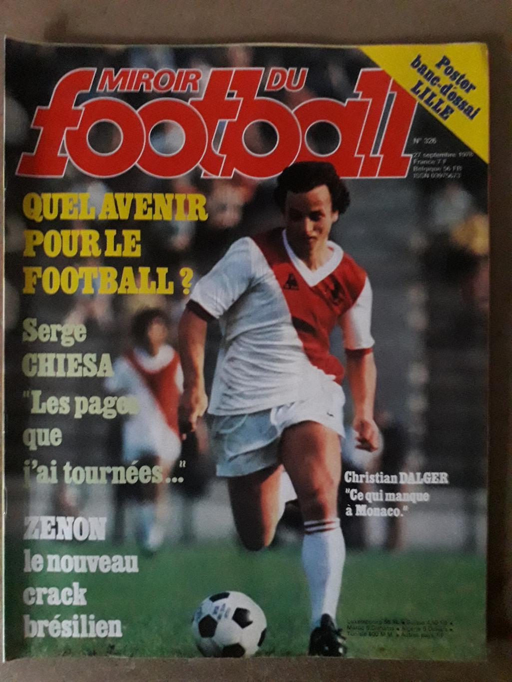 Miroir du Football Nr. 326/1978