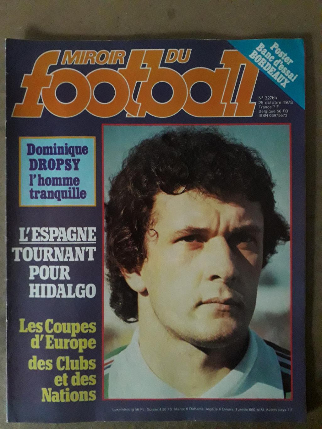 Miroir du Football Nr. 327/1978