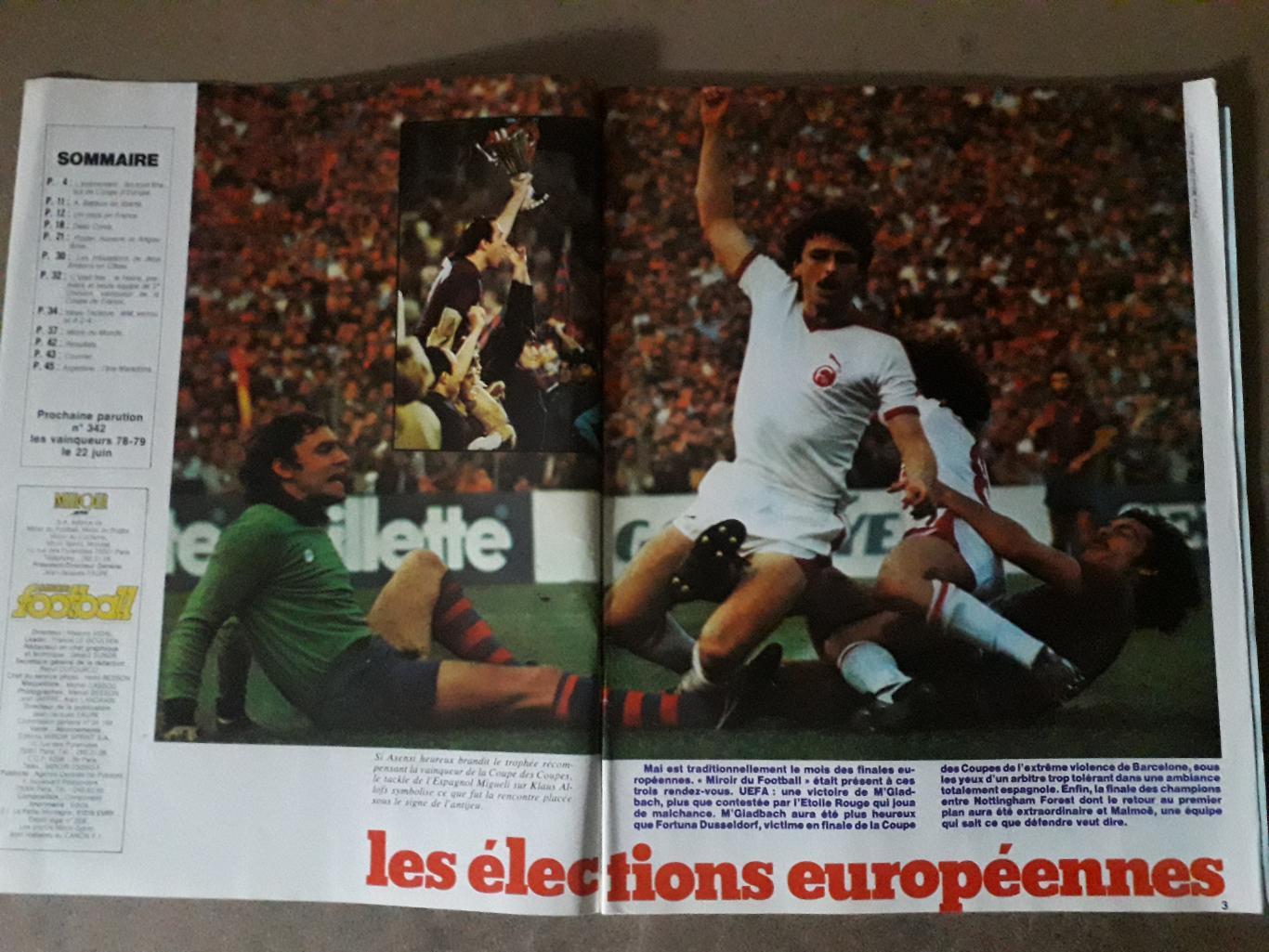 Miroir du Football Nr. 341/1979 1