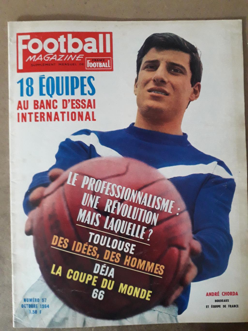 Football magazine Nr. 57/1964