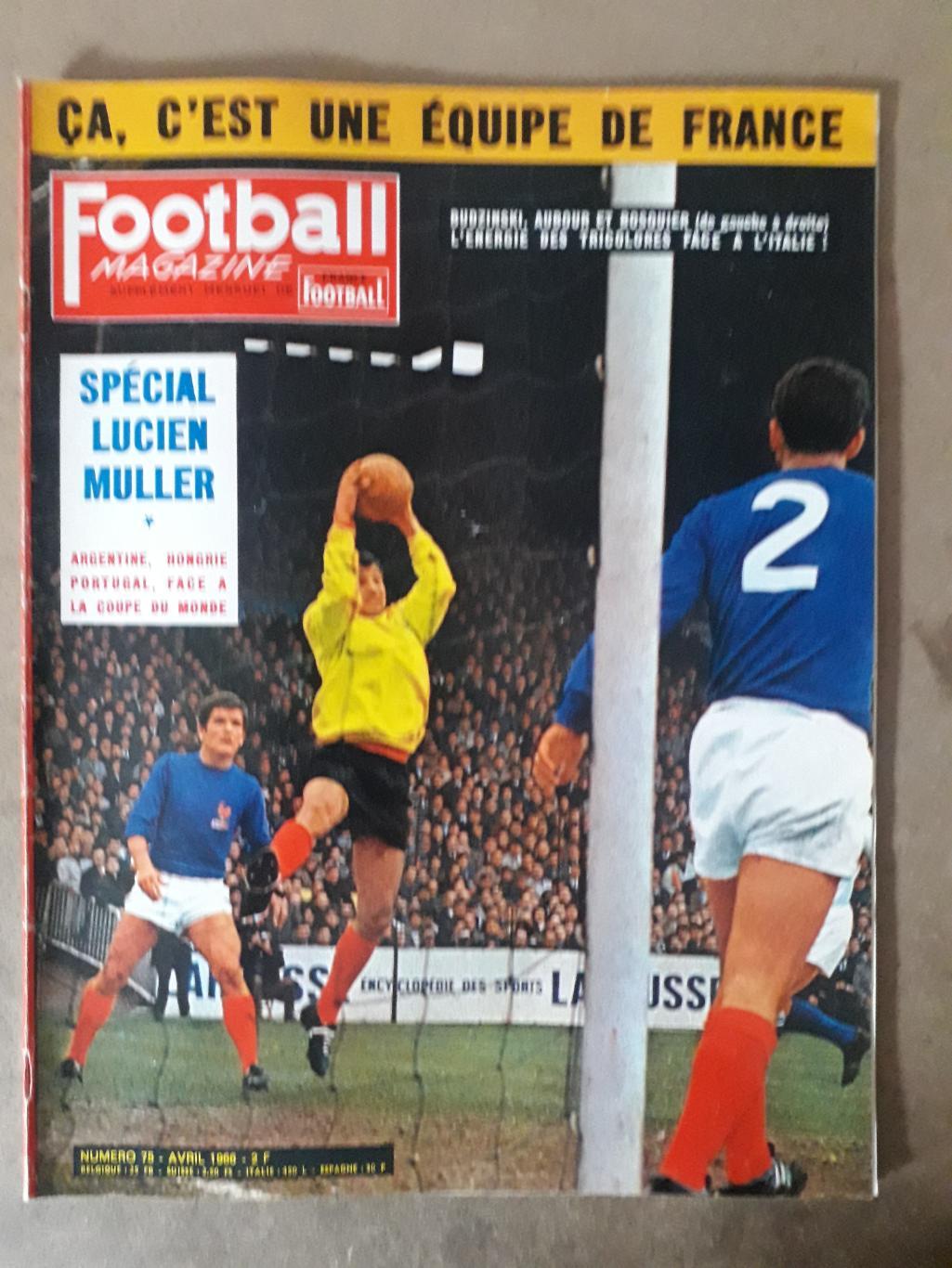 Football magazine Nr. 75/1966