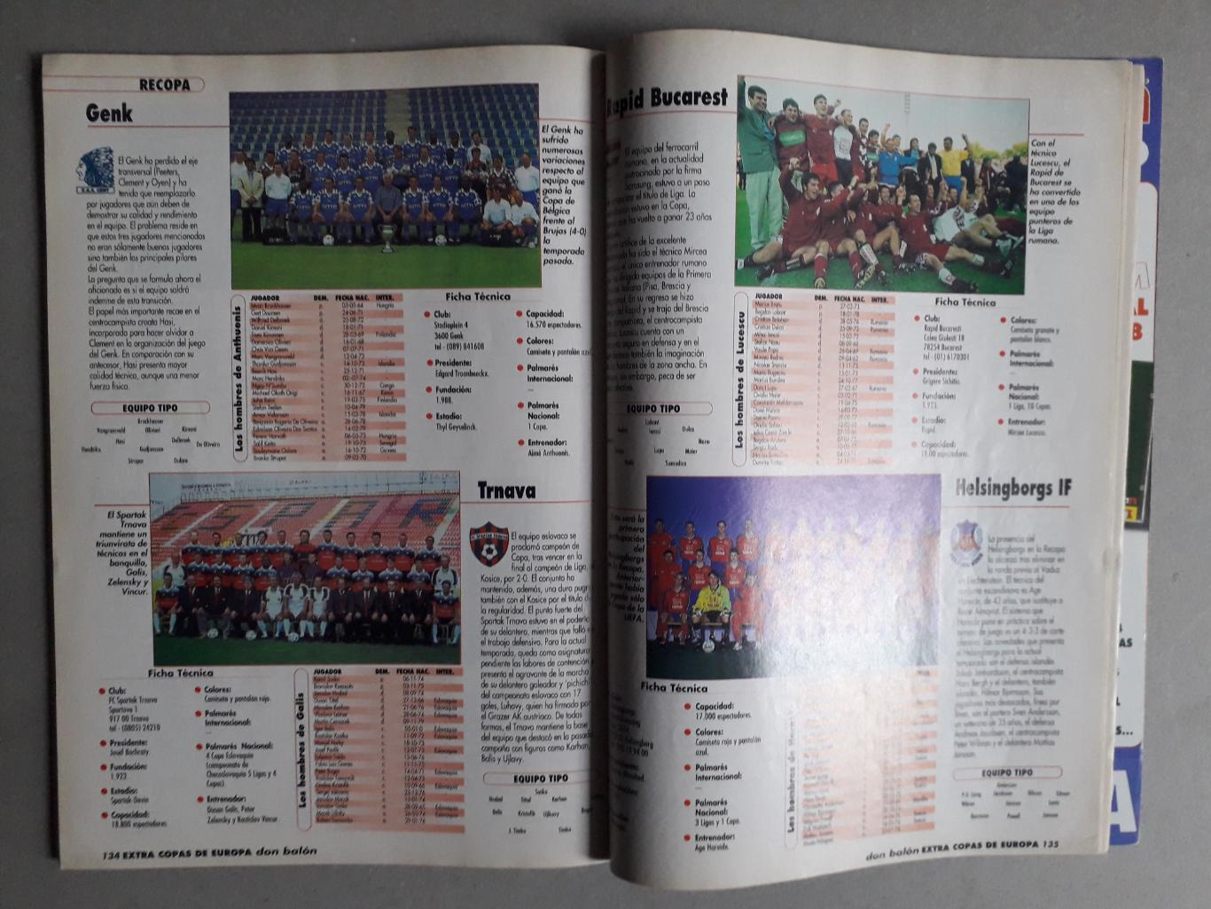 Don Balon Copas Europeas 1998/99 5