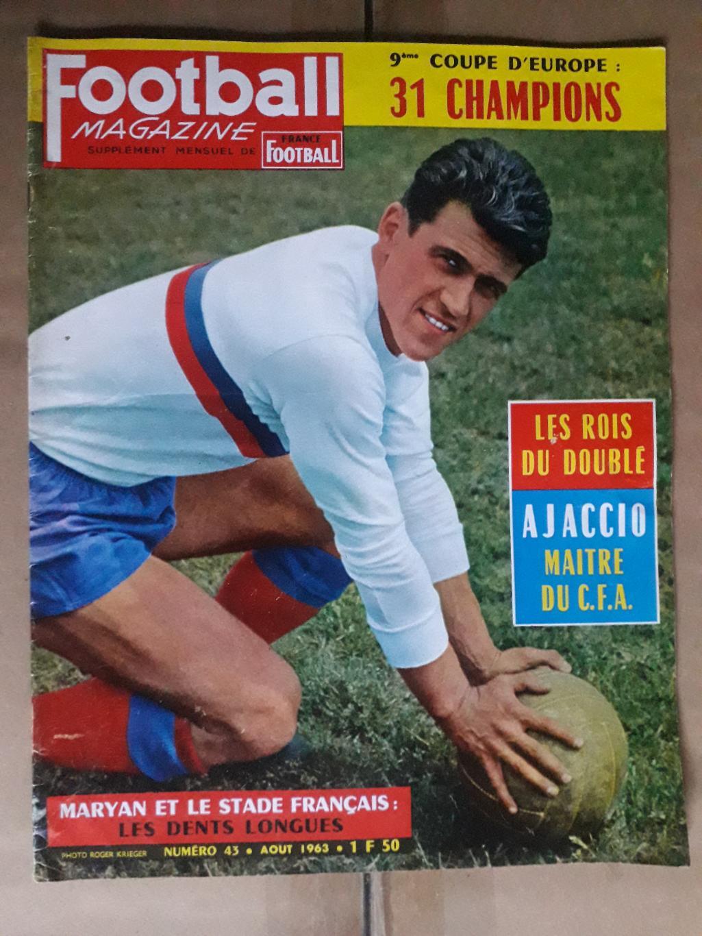 Football magazine nr.43/1963