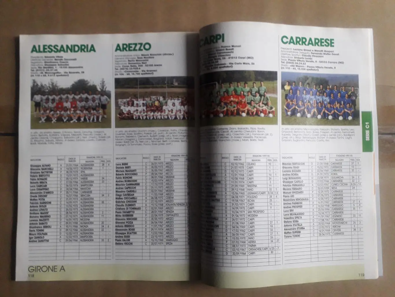 Guerin Sportivo Calcio Italia 1992/93 6