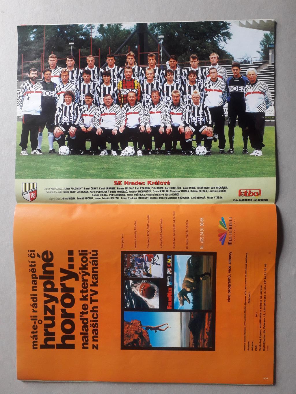 Fotbal Sport 9/1996 2