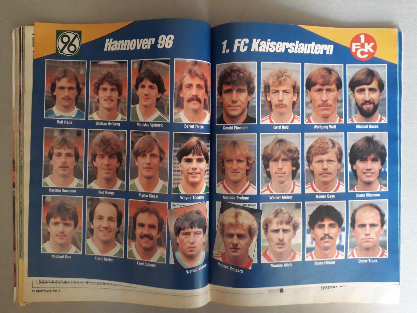 Sport Illustrierte 1985/86 2