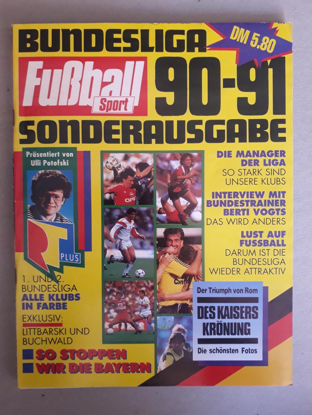 Fussball Sport 1990/91