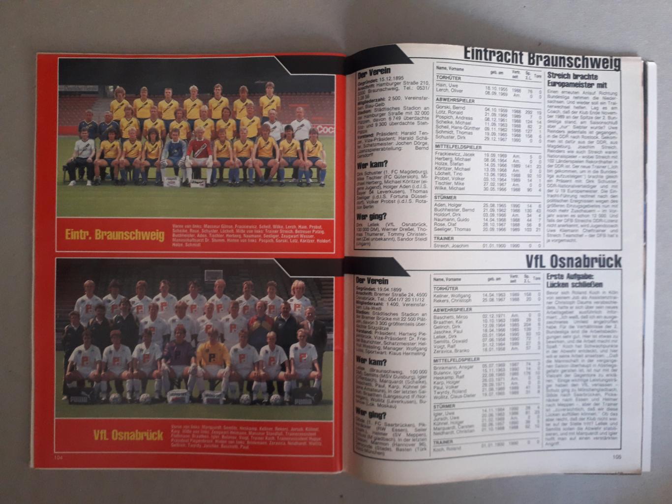 Fussball Sport 1990/91 5