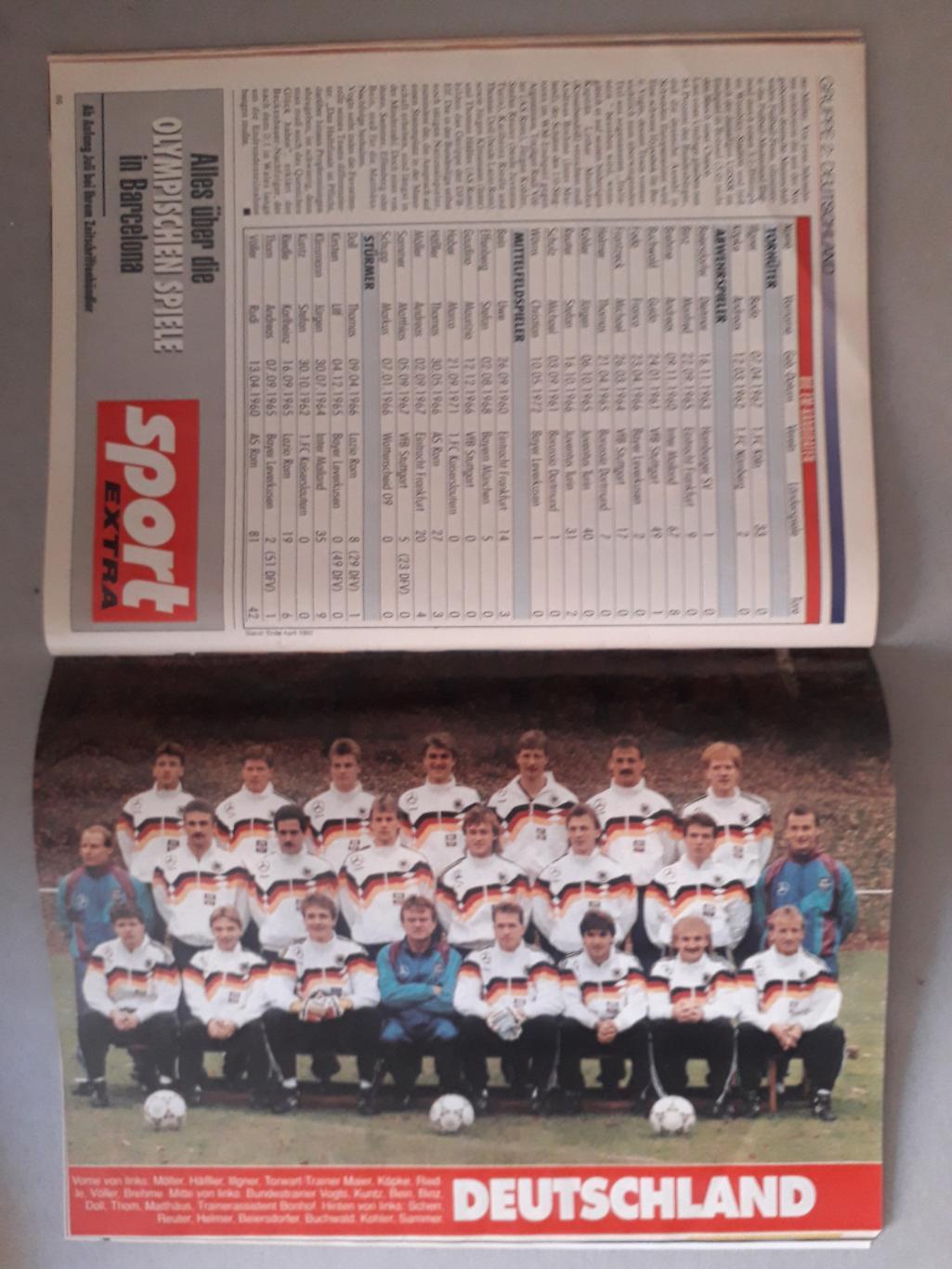 Fussball Sport EURO 1992 7