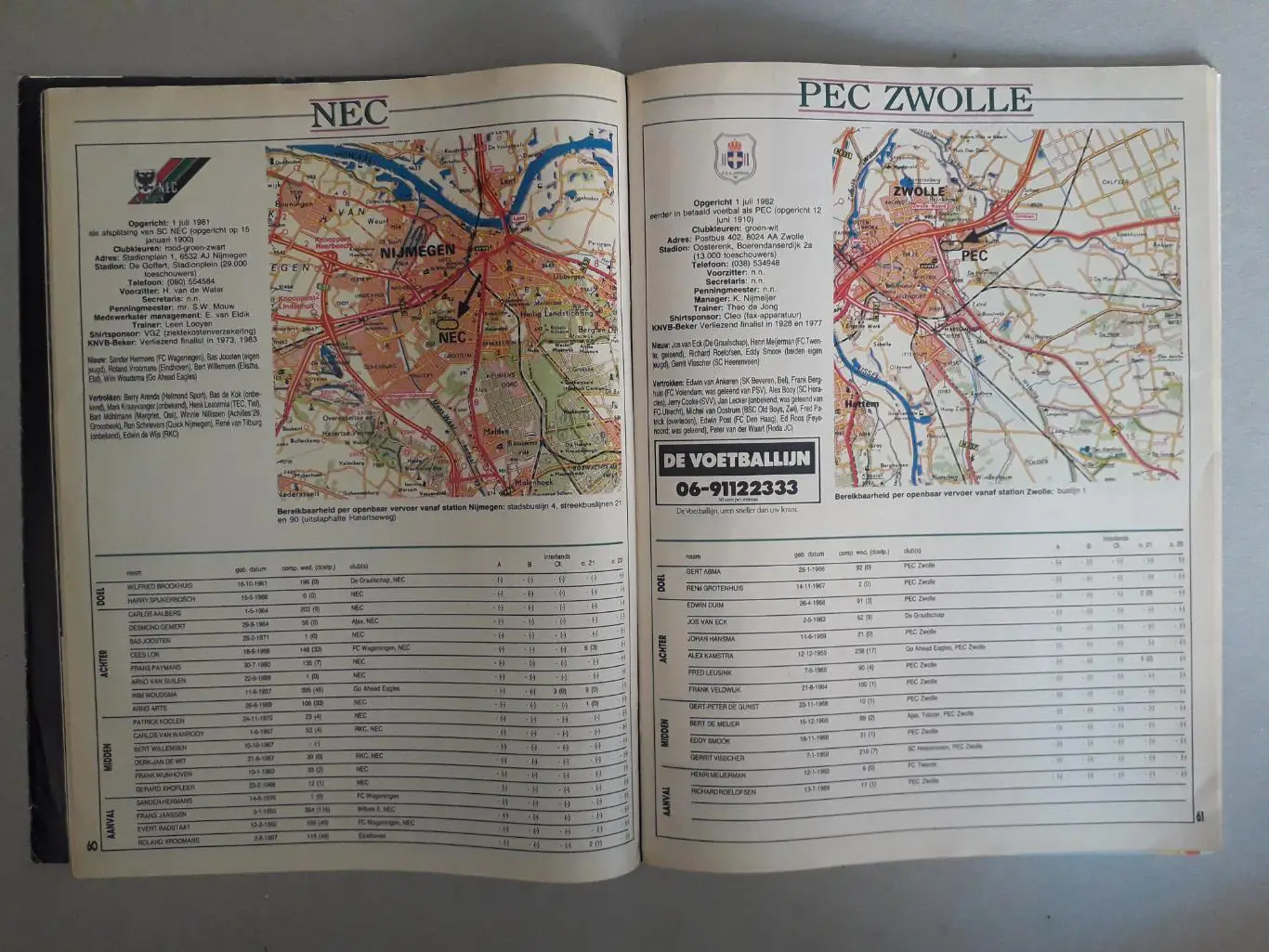 Voetbal international 1989/90 3