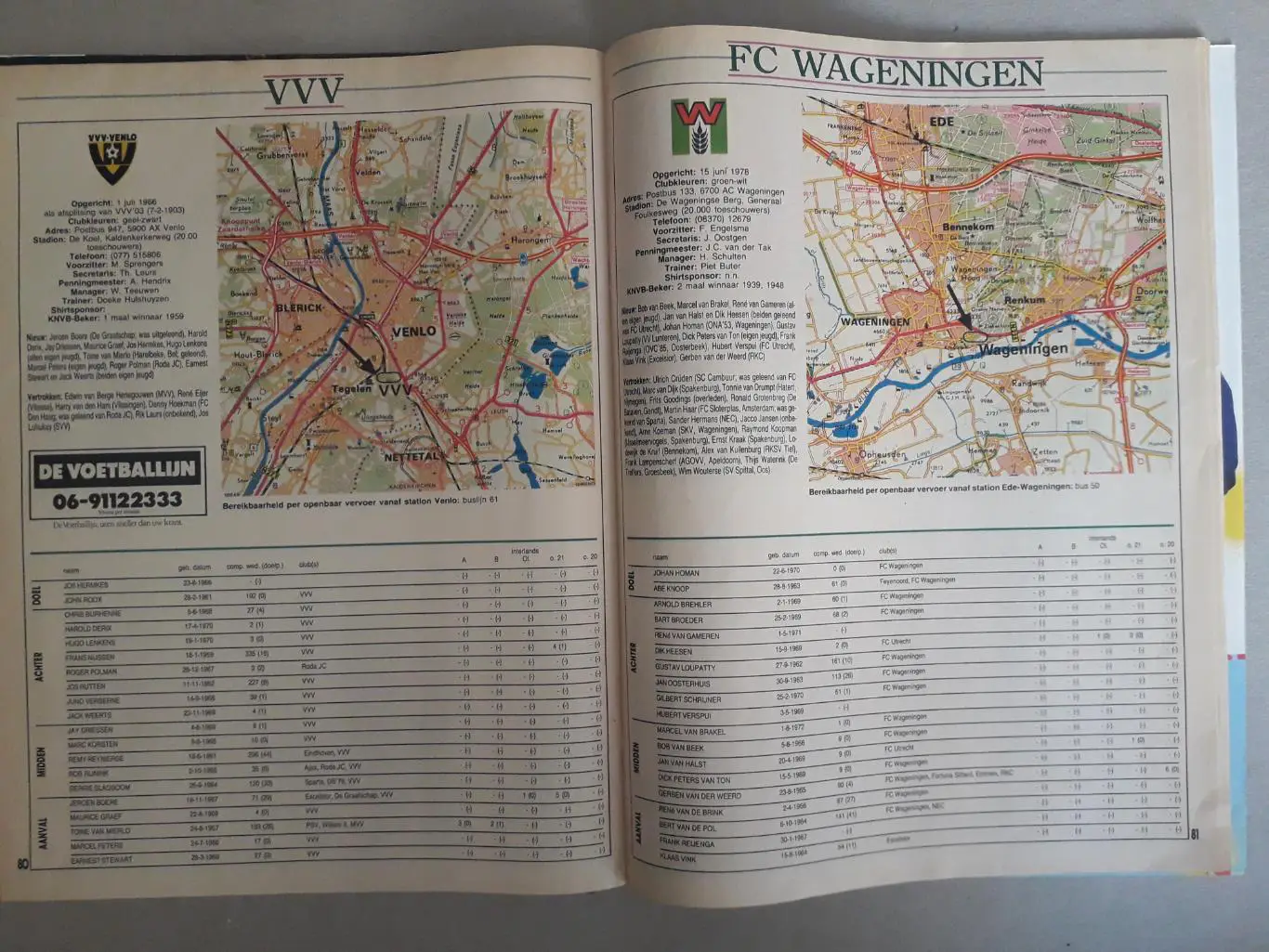 Voetbal international 1989/90 4