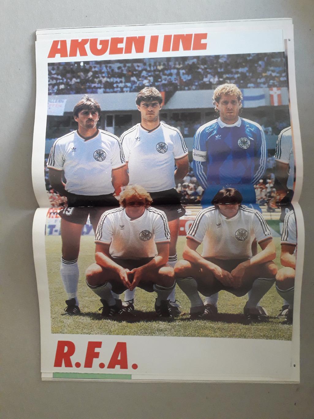 Mondial n.s. nr. 76 + A1 poster RFA,Italie,Maradona 3