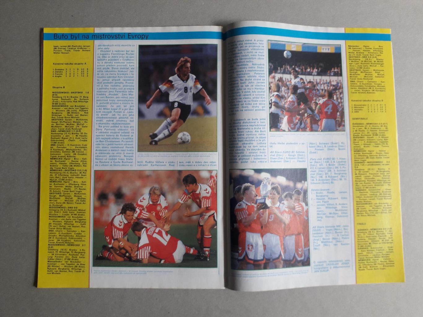 Fotbal sport 8/1992 5