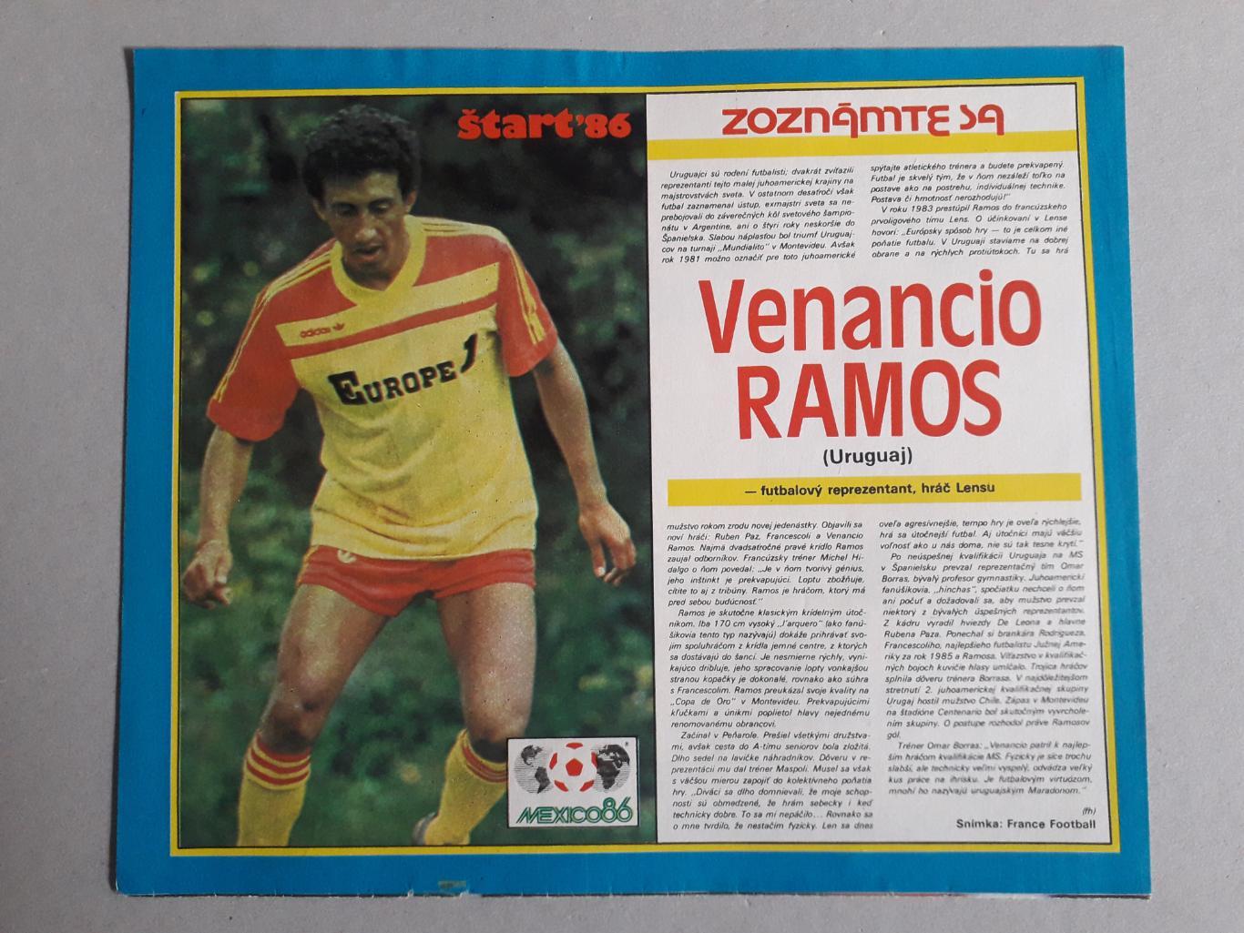 Плакат из журнала Start- Ramos