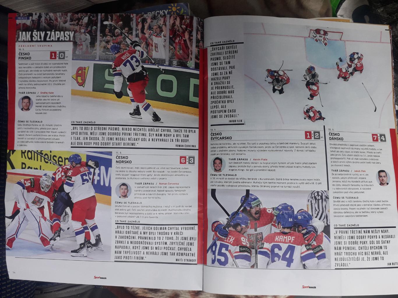 Sport magazin - Хроника чемпионата мира по хоккею 2024 года. 4