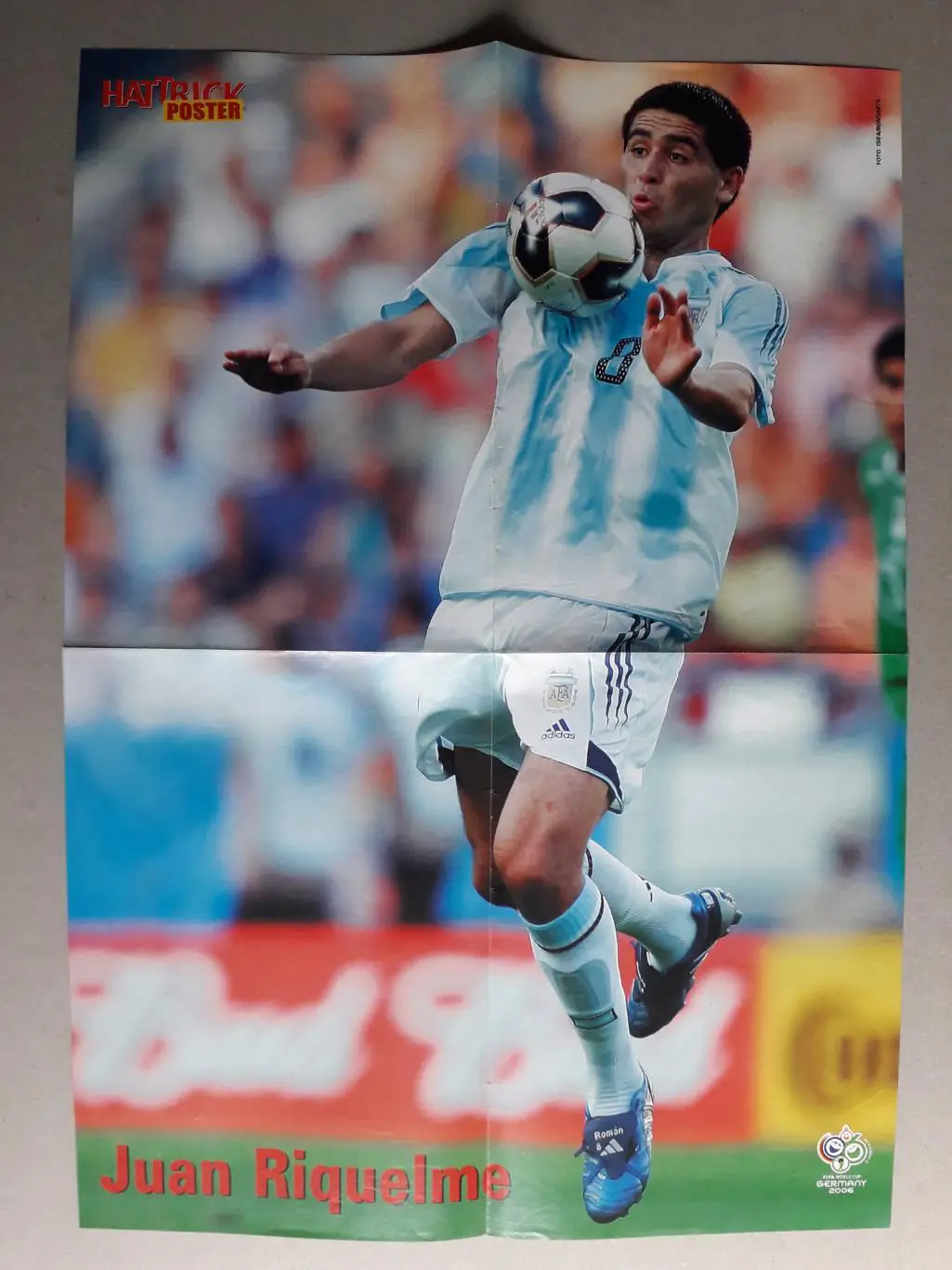 Плакат А2- Argentina, Riquelme 1