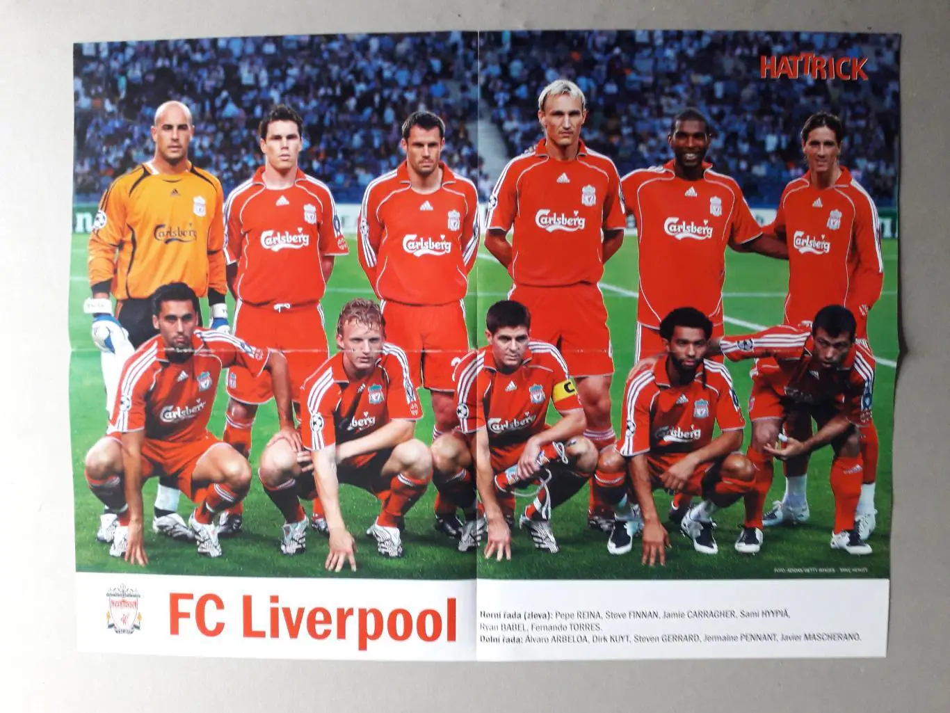 Плакат А2- Liverpool, Kaka