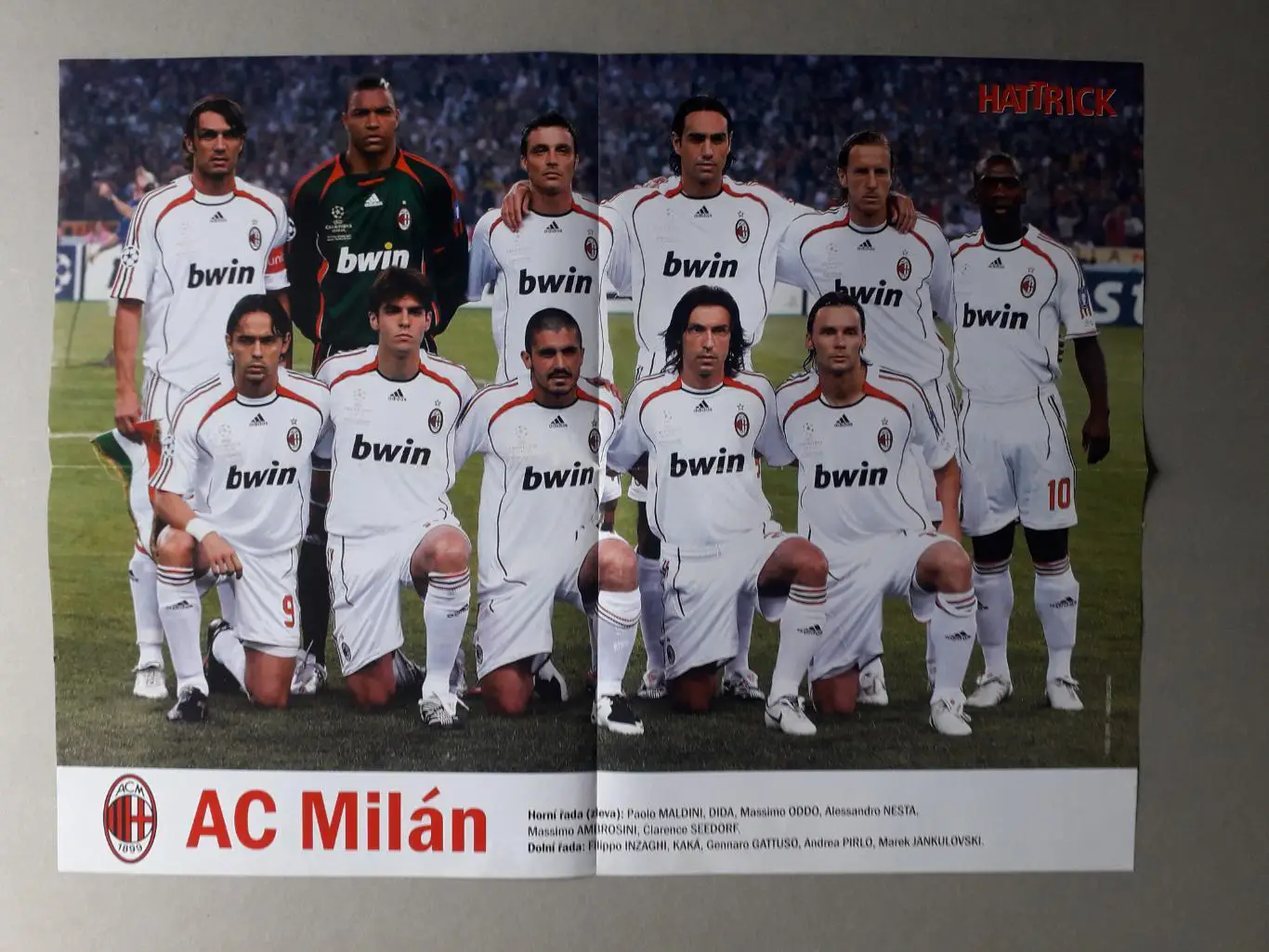 Плакат А2- AC Milano, Kulic