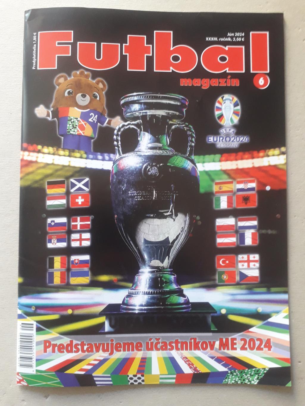 Futbal magazin 6/2024 EURO 2024