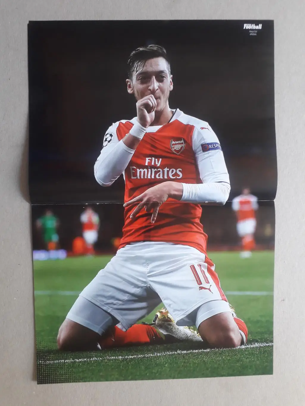 Плакат A3- Buffon, Ozil 1