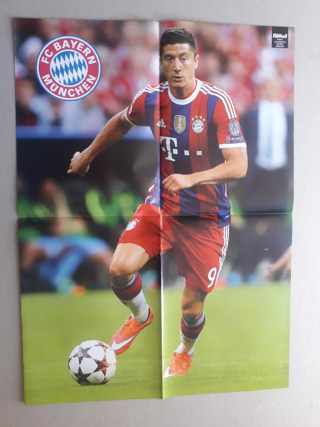 Плакат A2- Falcao, Lewandowski 1