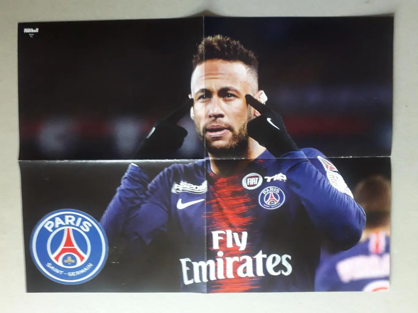 Плакат A2- Neymar, Pogba