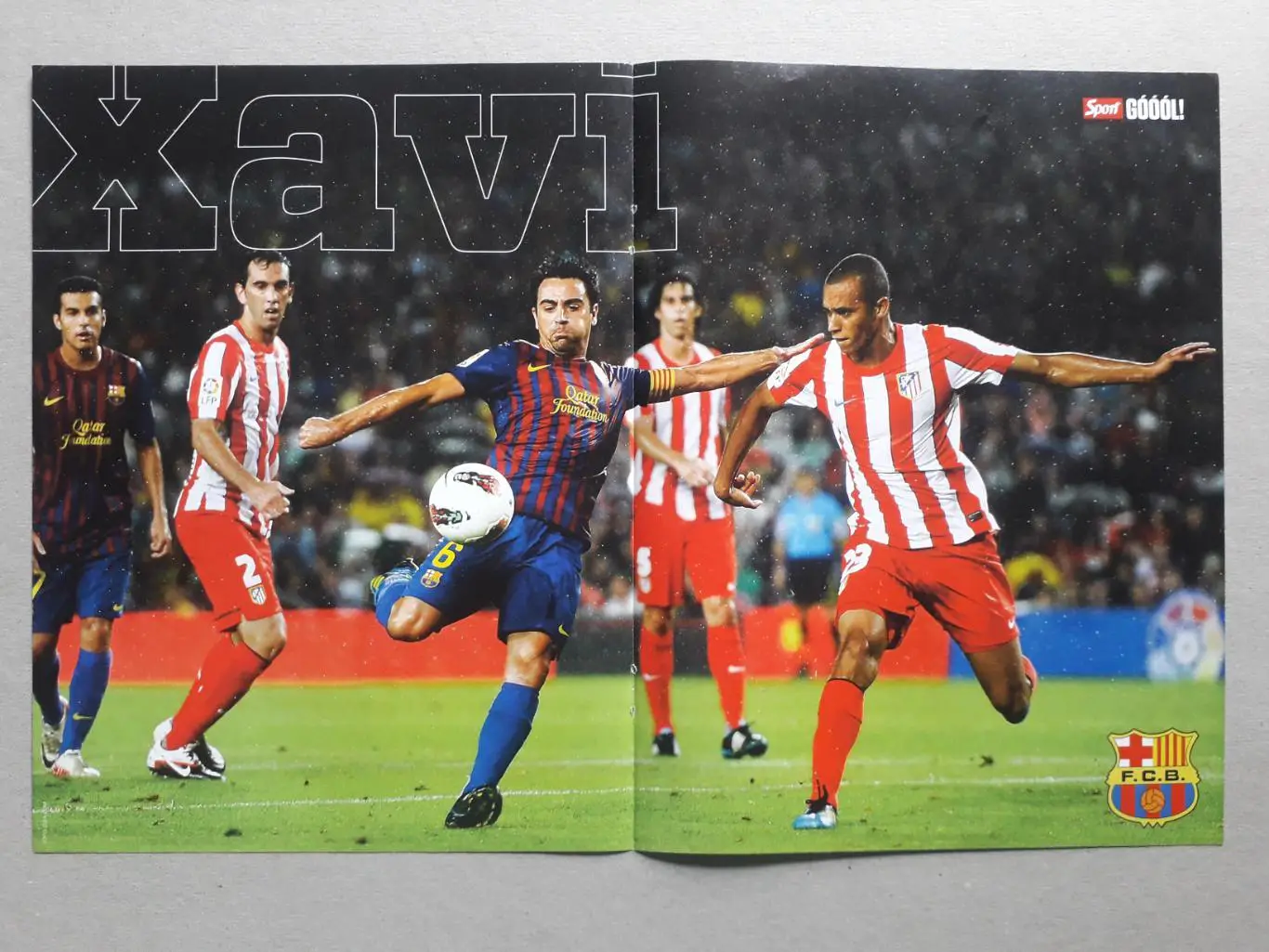 Плакат A3- Ibrahimovic, Xavi 1