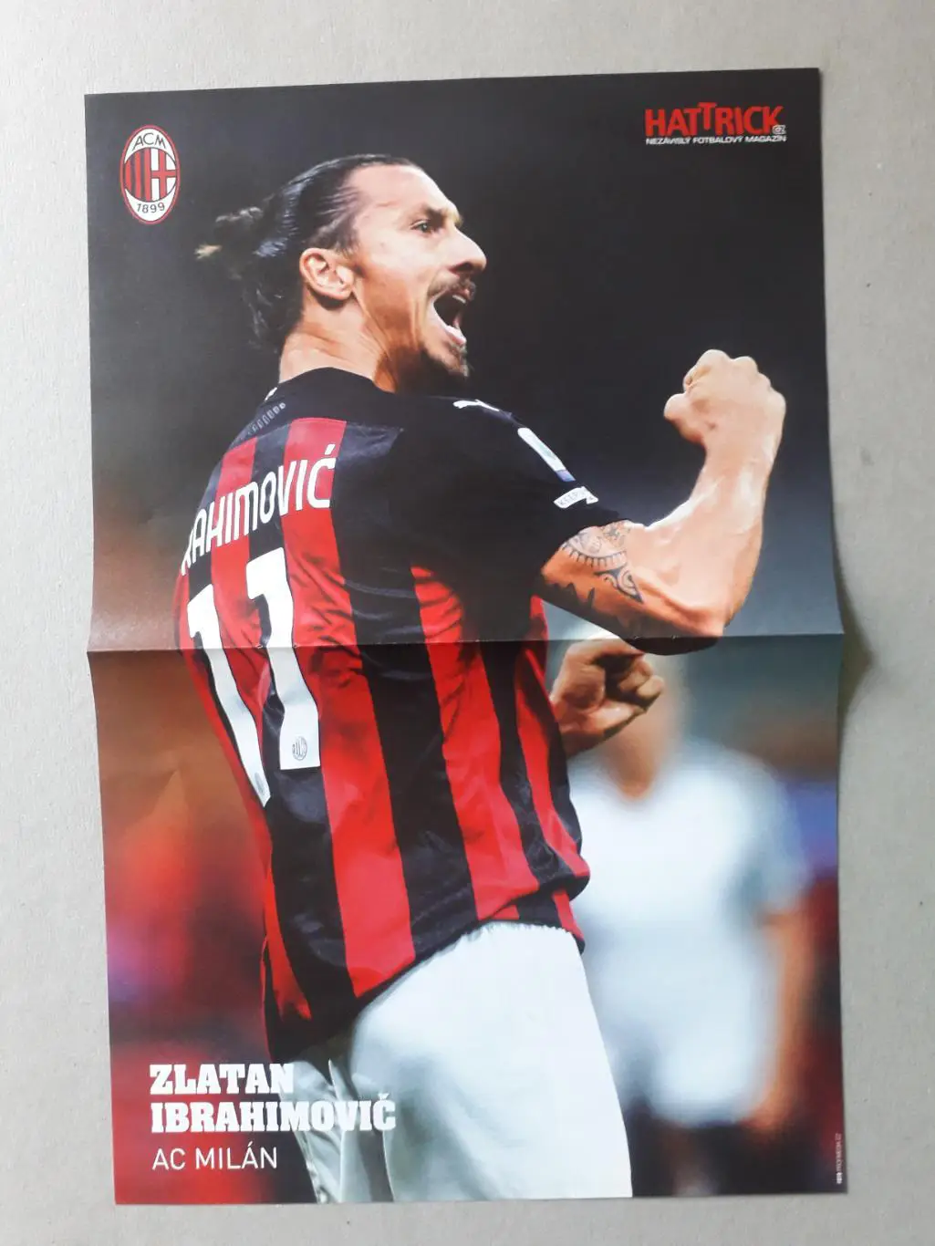 Плакат A3- Soucek, Ibrahimovic 1