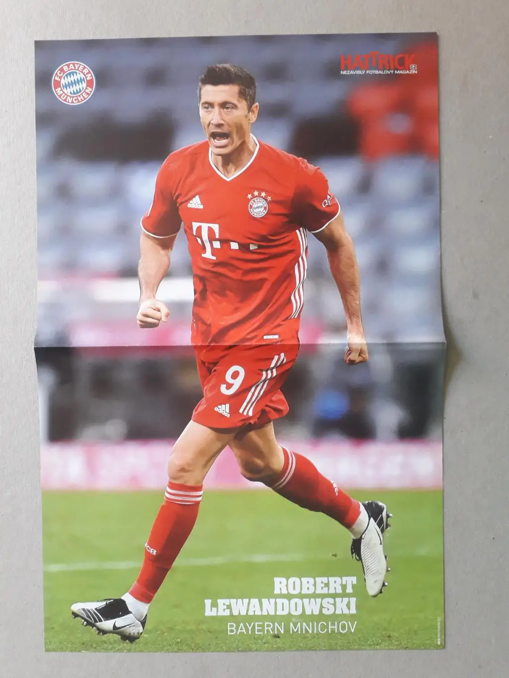 Плакат A3- Ronaldo, Lewandowski 1