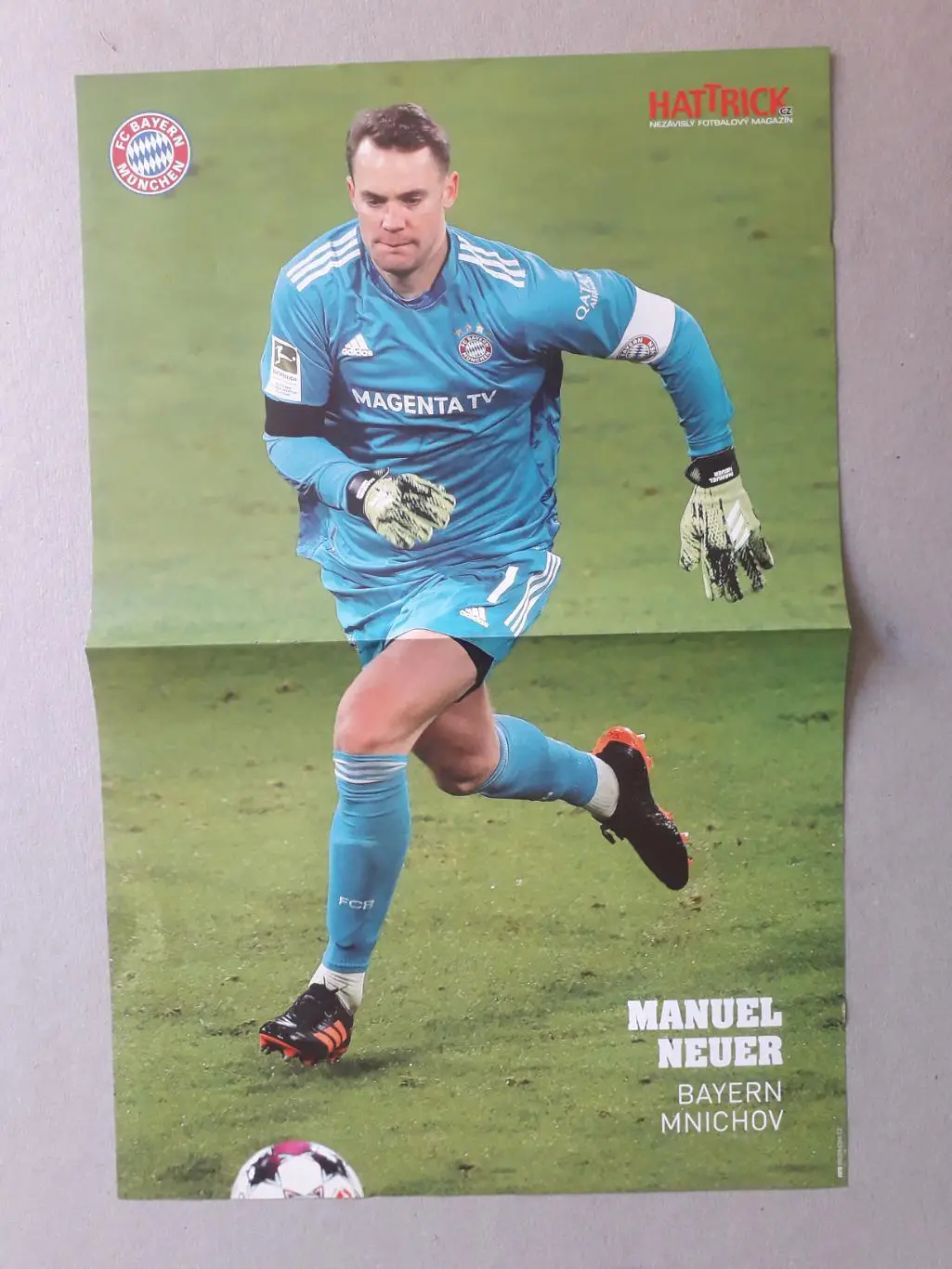 Плакат A3- Neymar, Neuer 1