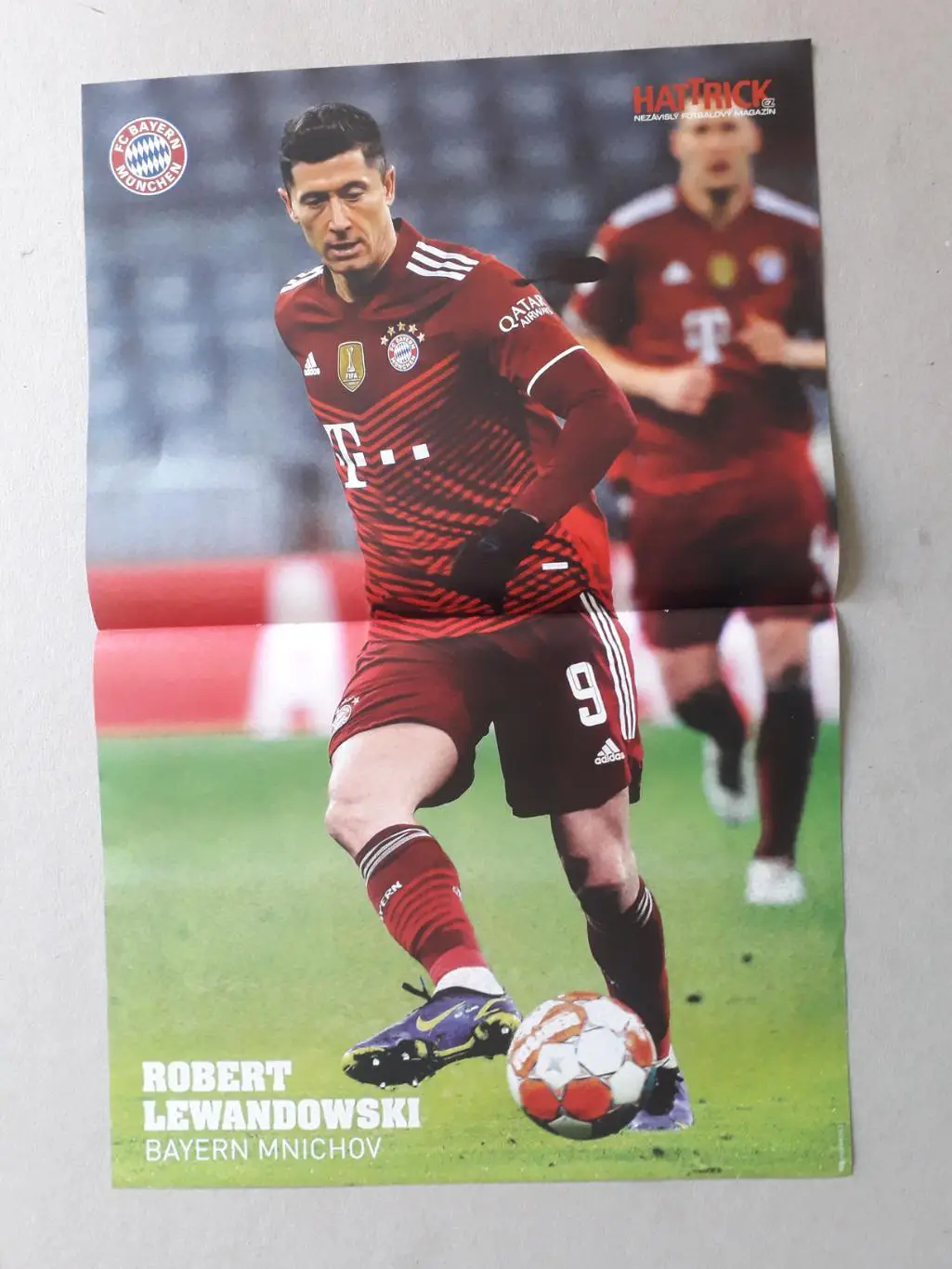 Плакат A3- Lewandowski, Messi