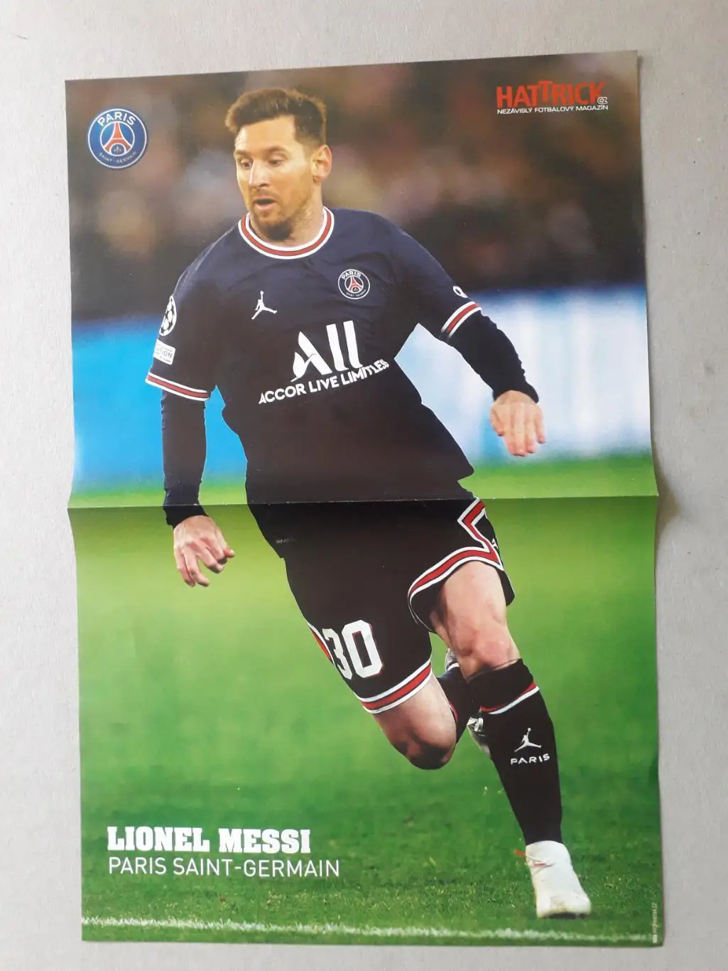 Плакат A3- Lewandowski, Messi 1