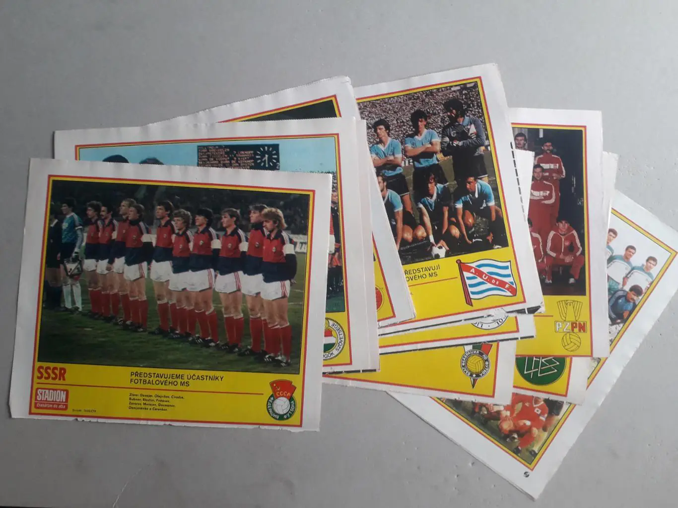 Все 24 участников чемпионата мира 1986 года.