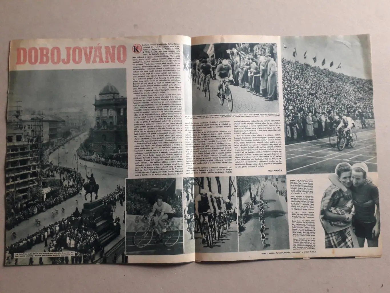 Журнал «Стадион» 1956 г., номер 21 2