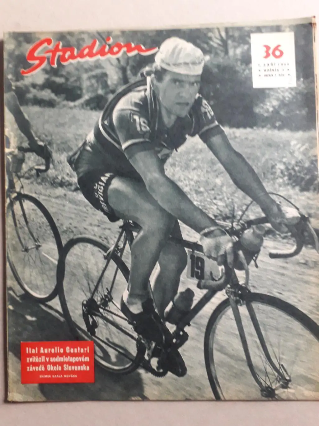 Журнал «Стадион» 1956 г., номер 36