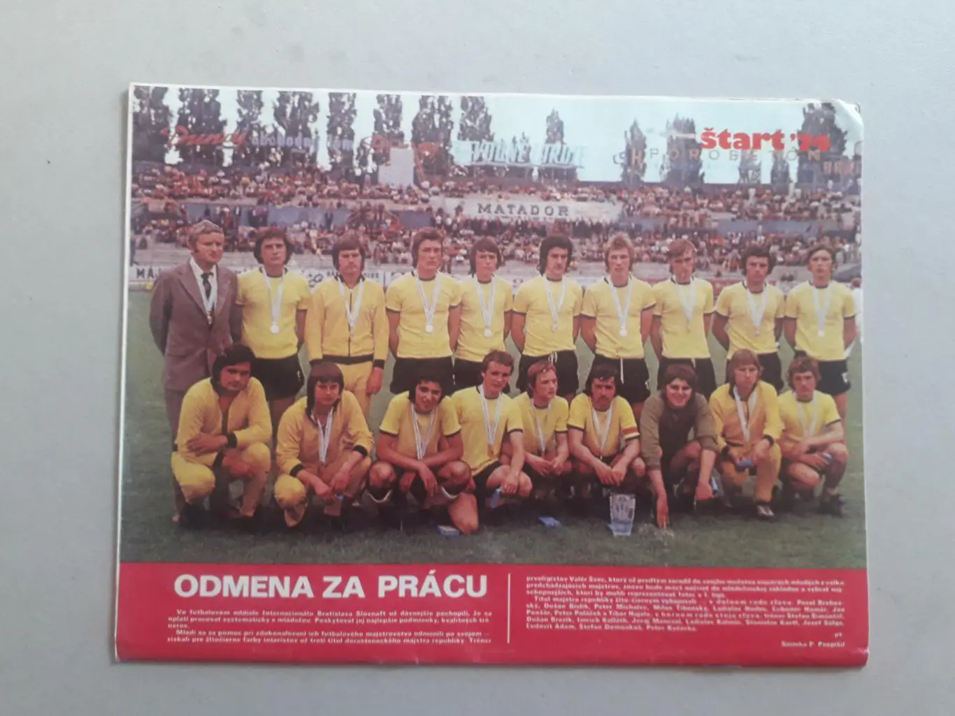 Журнал Старт - 34/1974 2