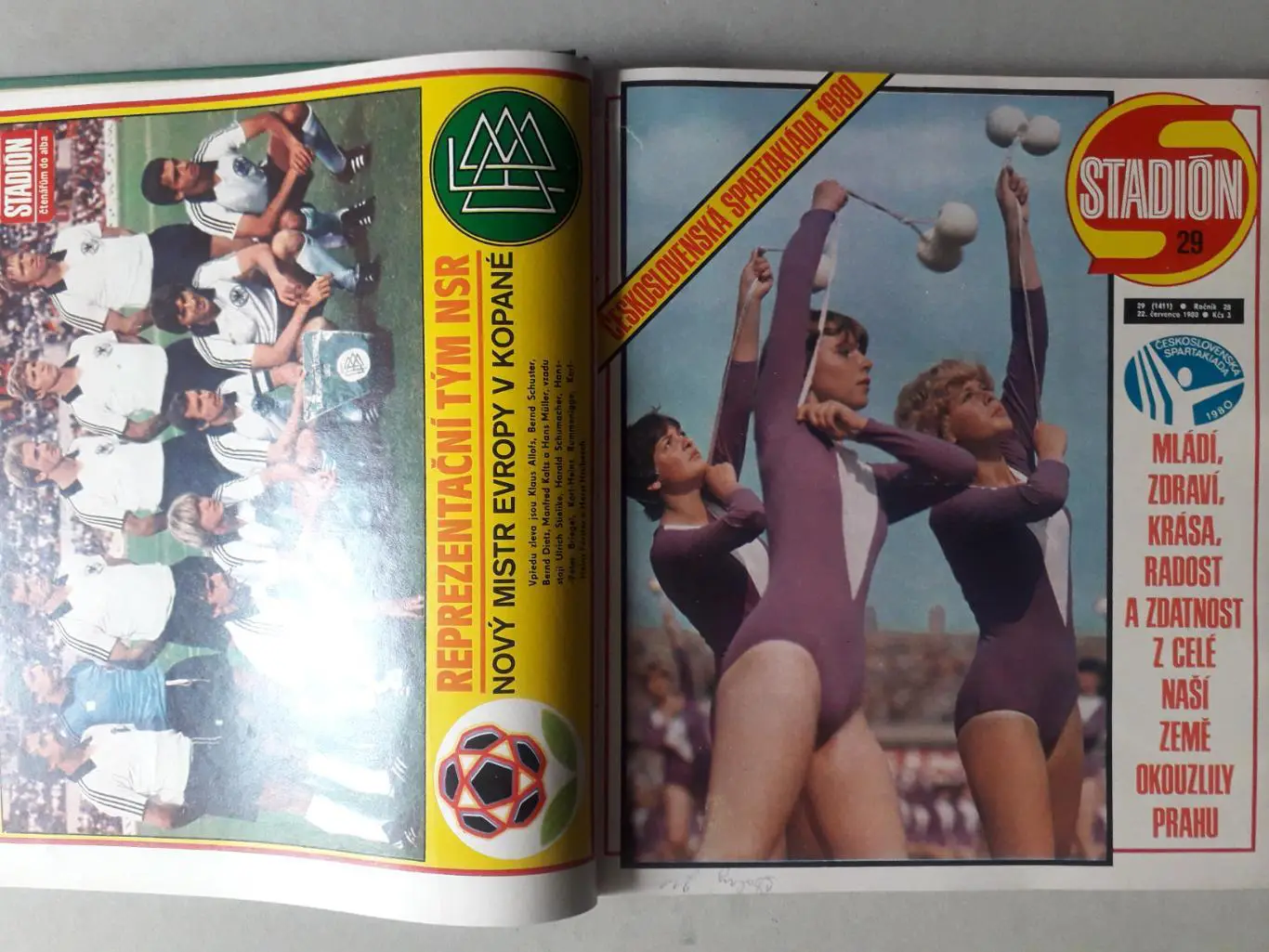 Журнал Стадион 1980 г. в 2-х книгах. 6