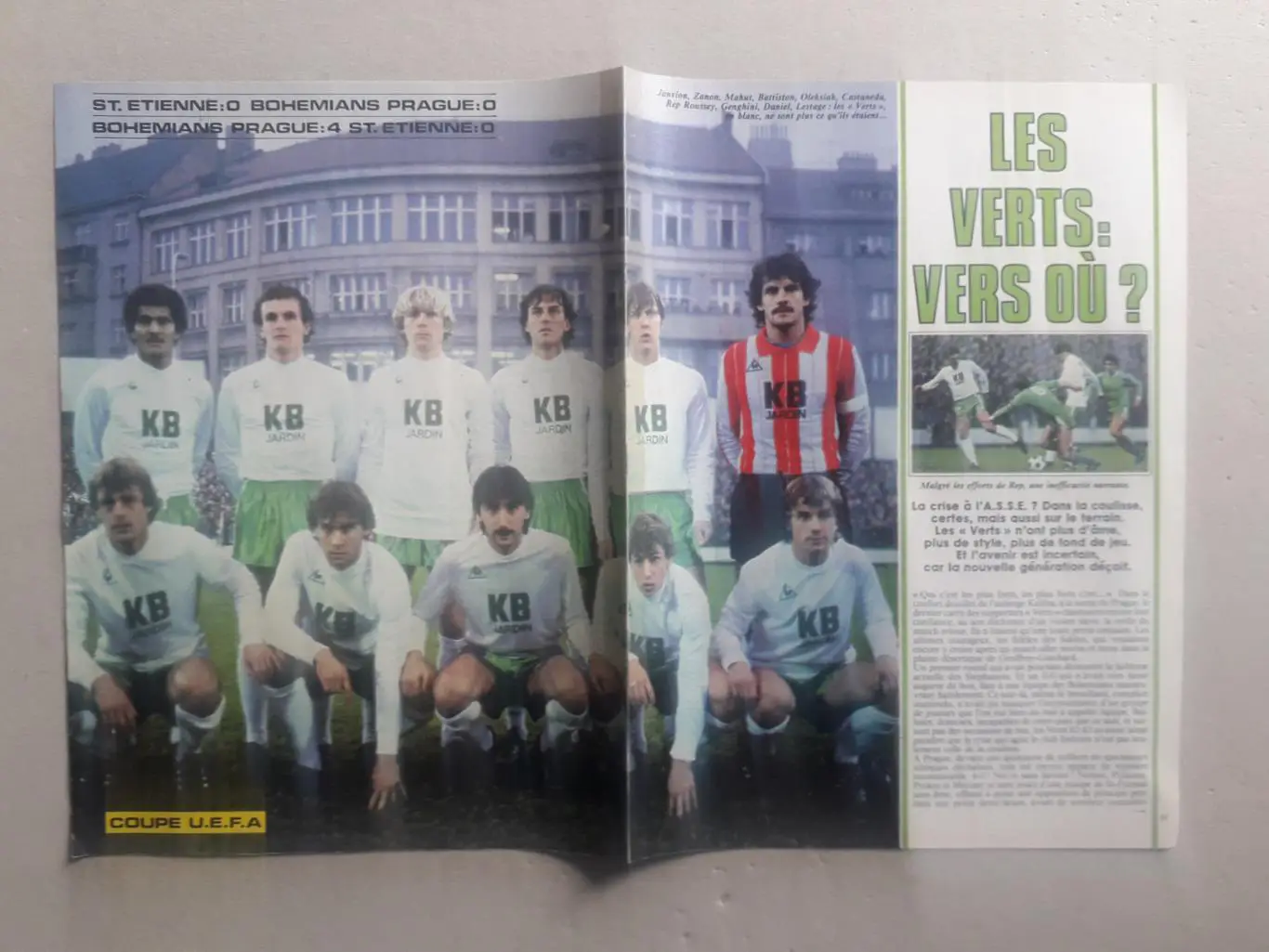 Постер A3- St.Etienne