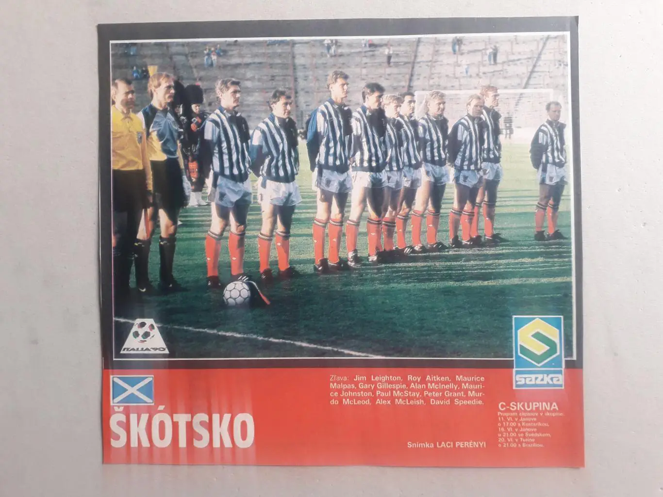 Плакат из журнала Start- Skotsko