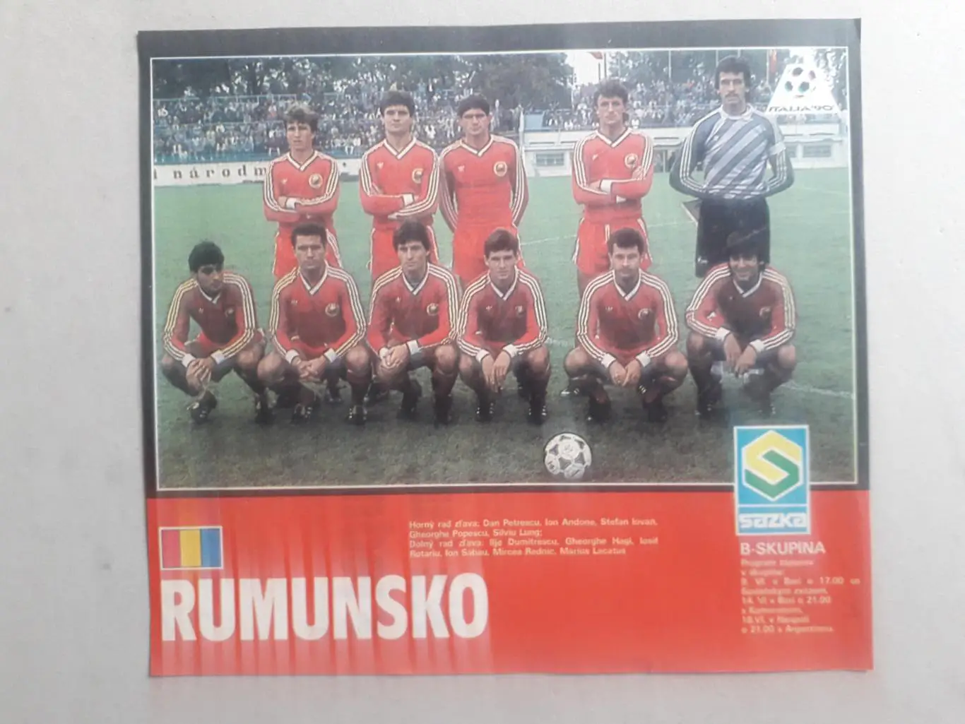 Плакат из журнала Start- Rumunsko