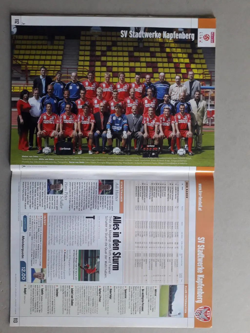 Bundesliga Journal 2004/05 3