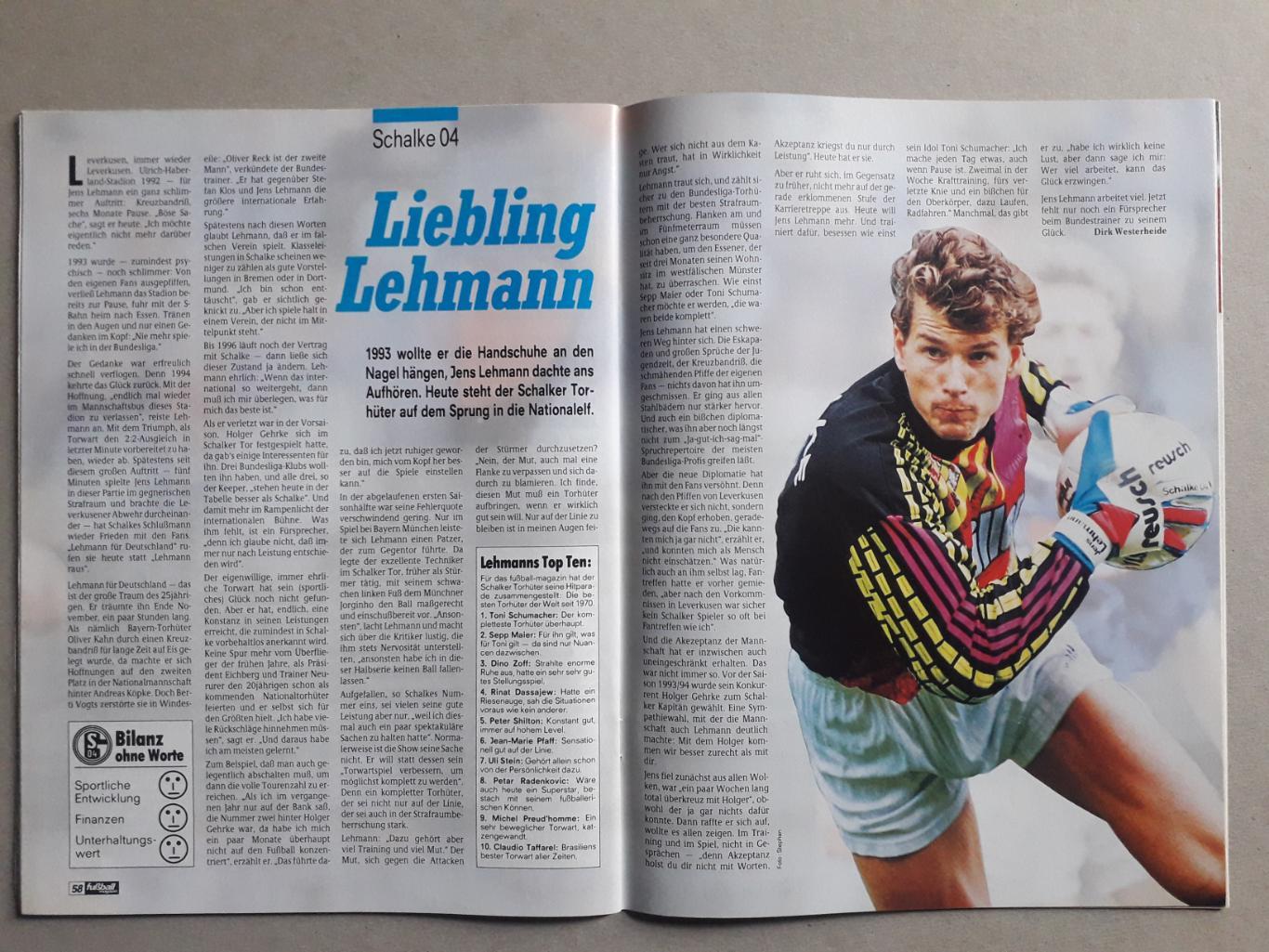 Kicker Fussball magazin 1/1995 4