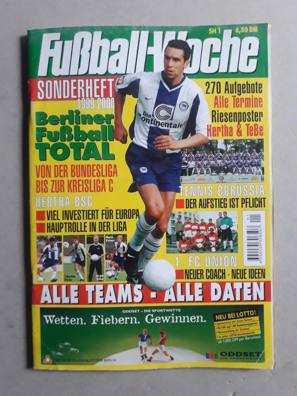 Fussball Woche 1999/00