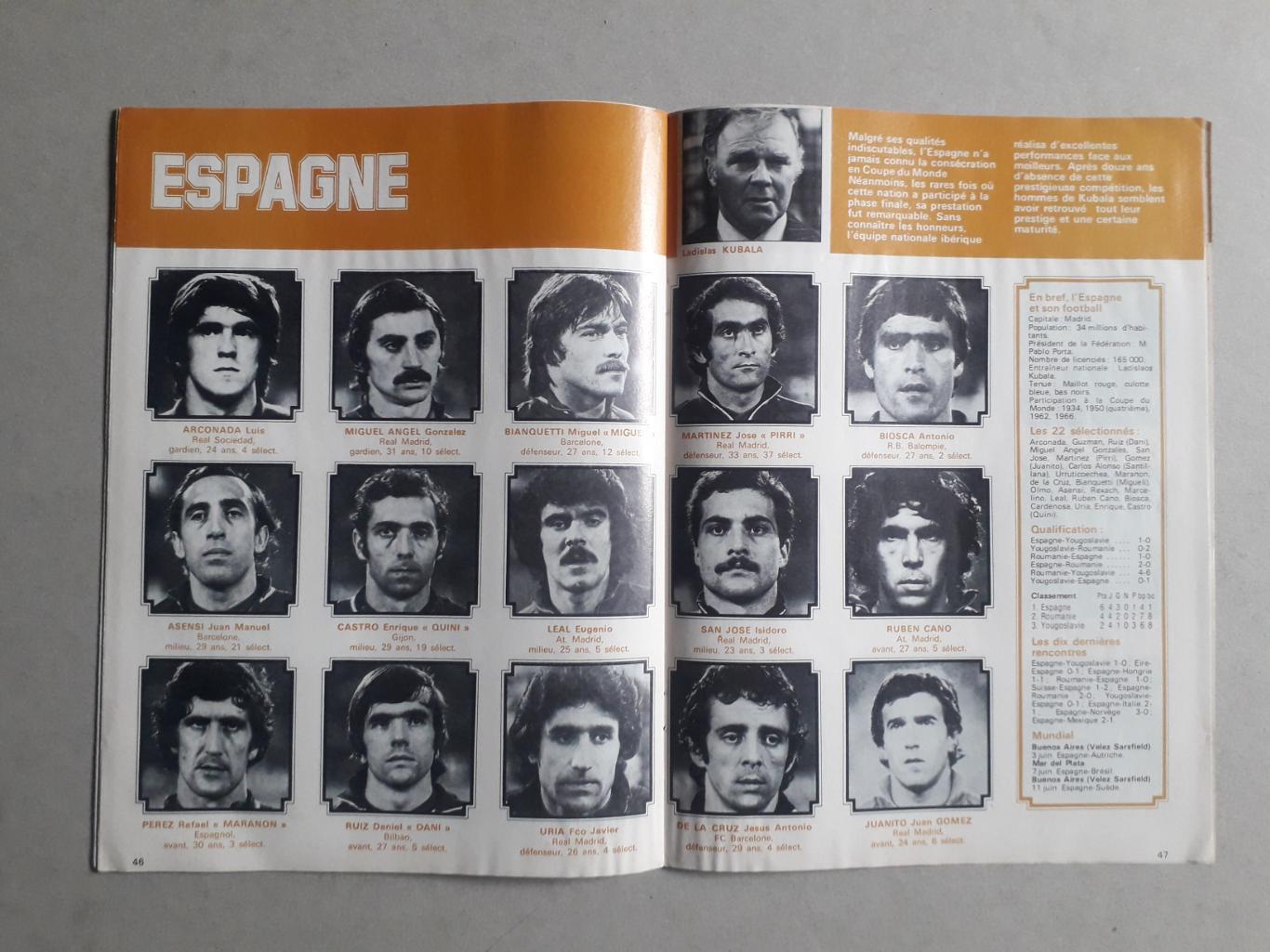 Mondial hors serie 2/1978 + poster A1 4