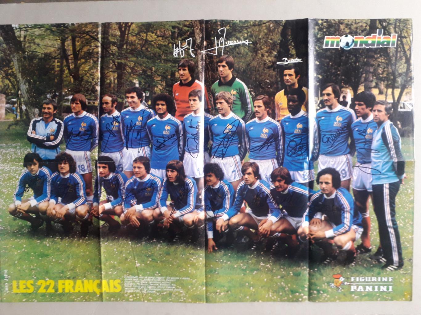 Mondial hors serie 2/1978 + poster A1 7