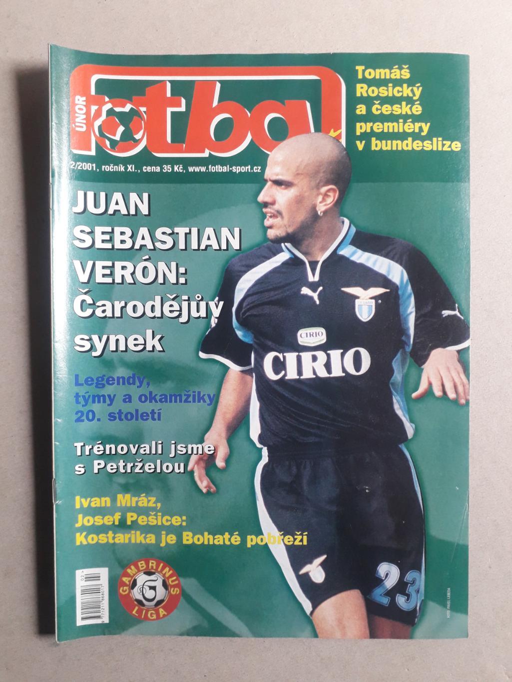 Fotbal sport 2/2001