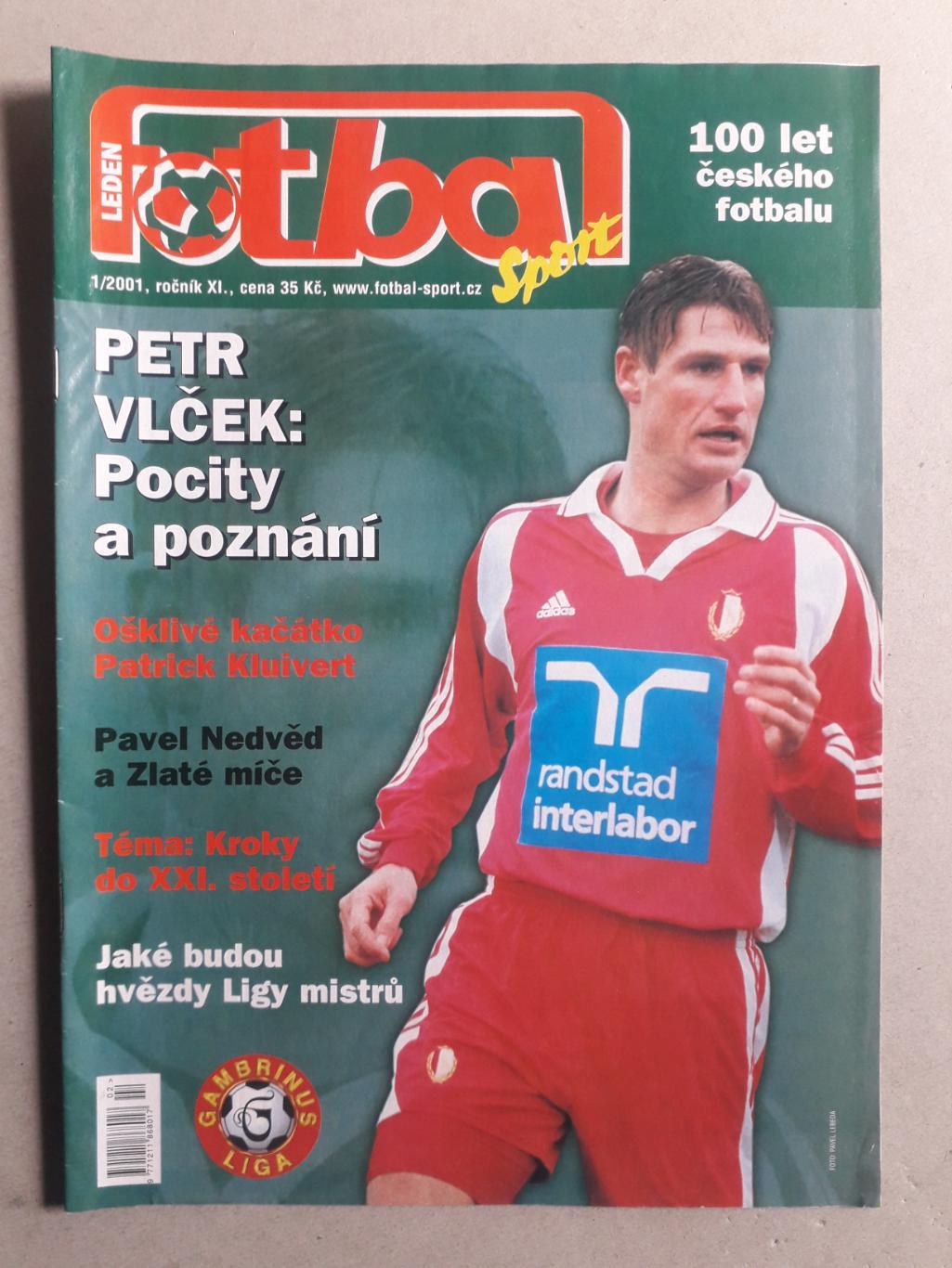 Fotbal sport 1/2001